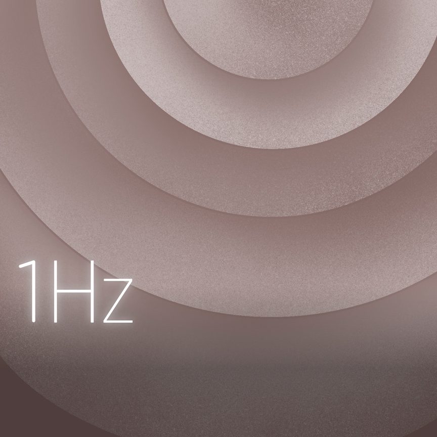 Pure 1Hz Delta Waves