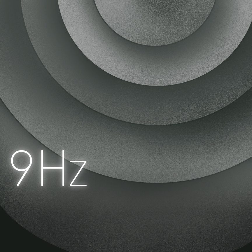 Pure 9Hz Alpha Waves